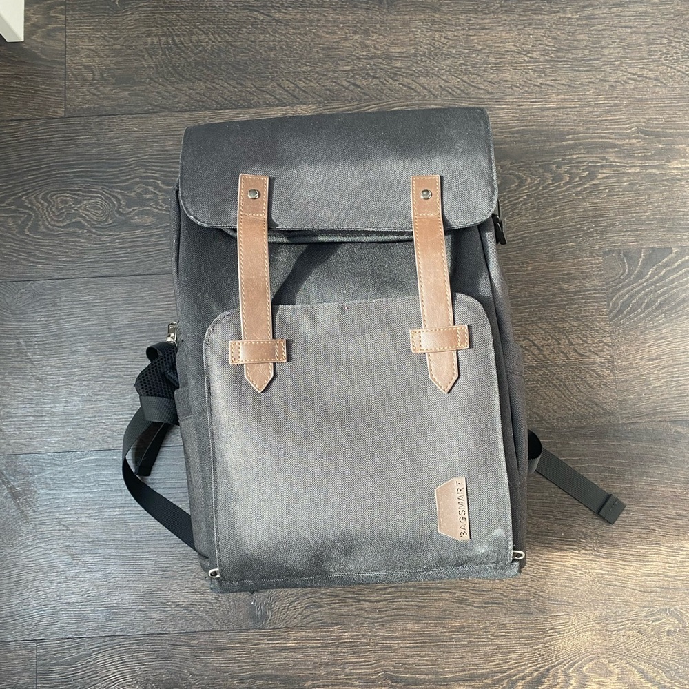 Stylish Gray Backpack for Men